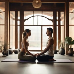 Couples yoga benefits